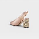 Azura Dazzley Champagne Sandal