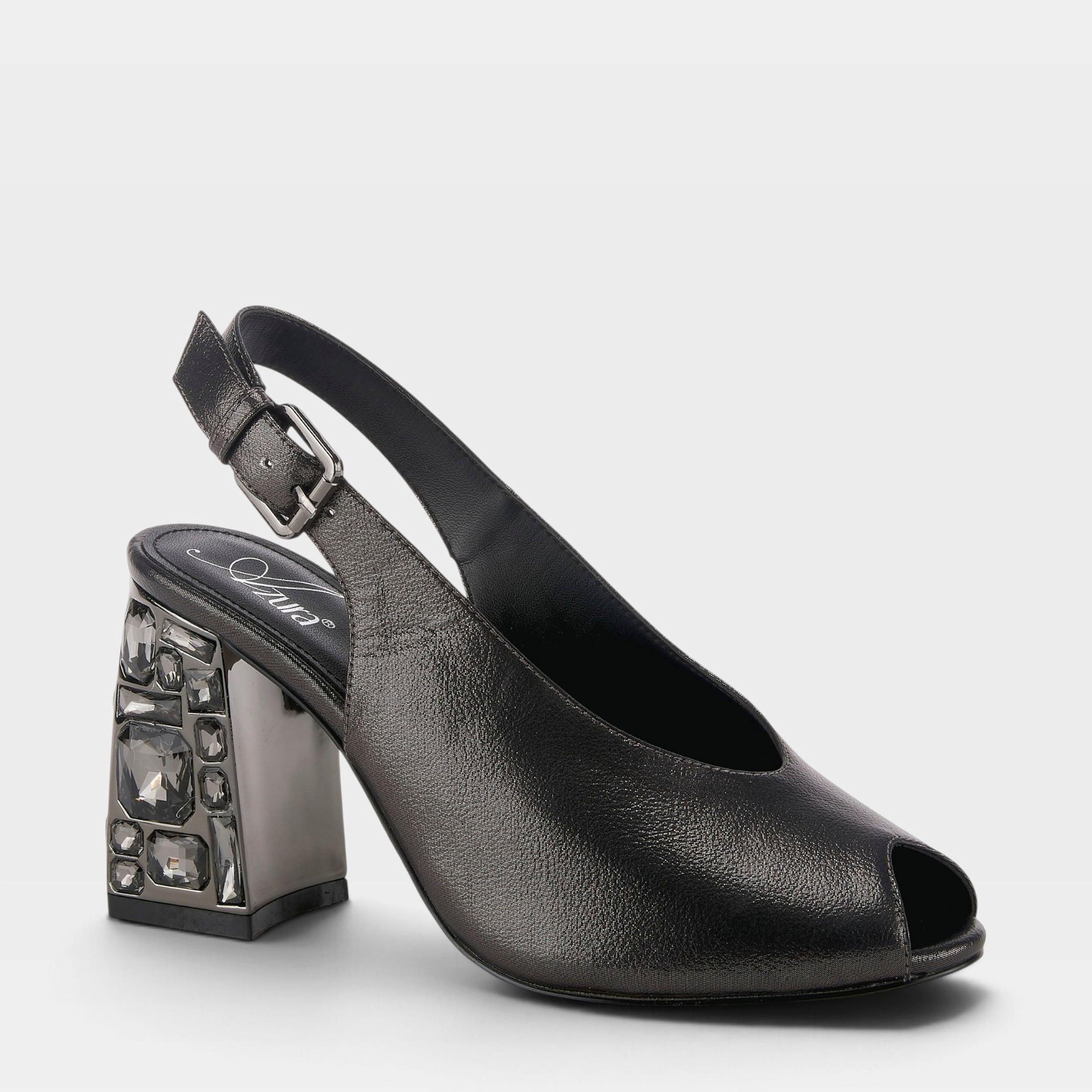 Azura Dazzley Charcoal Sandal