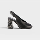 Azura Dazzley Charcoal Sandal