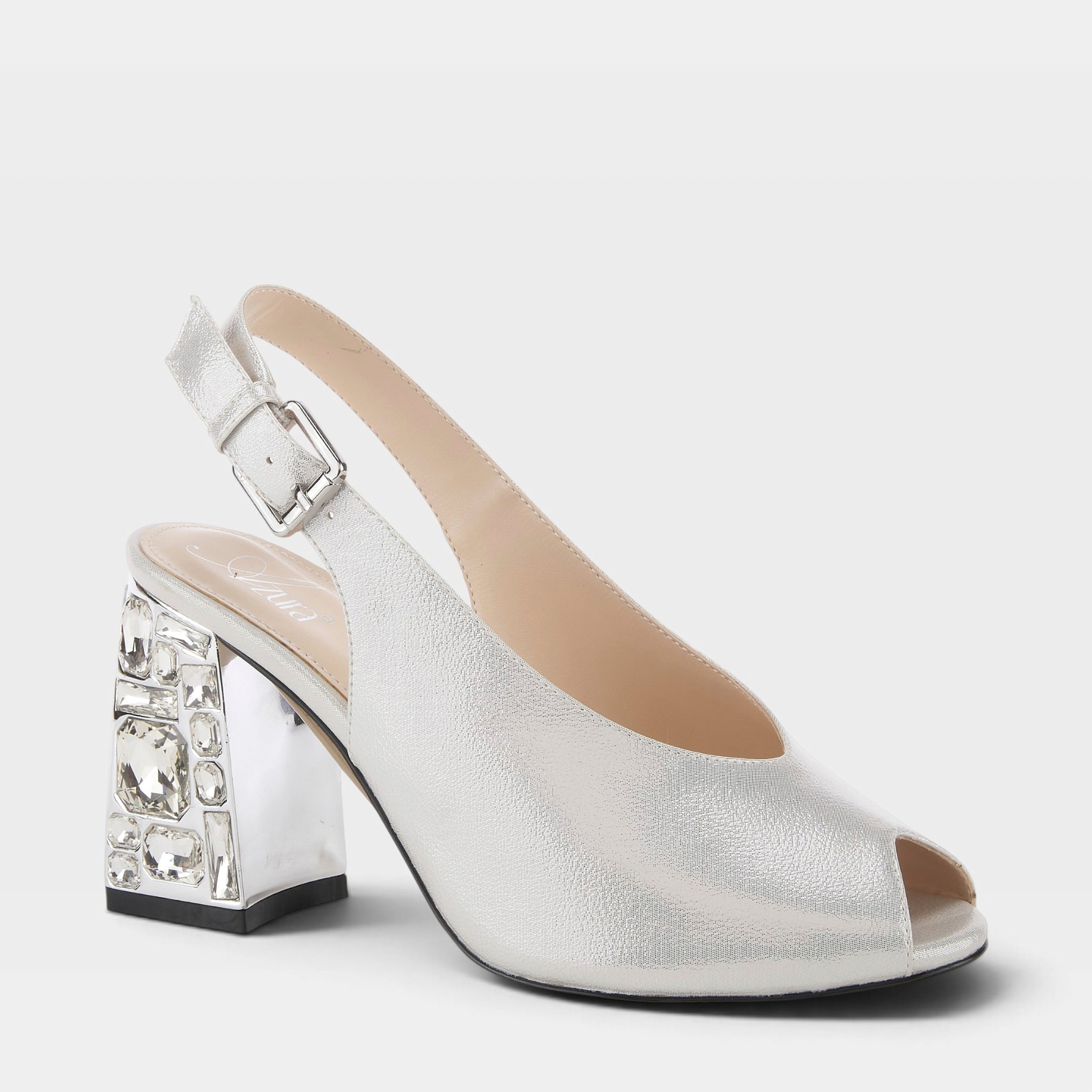 Azura Dazzley Silver Sandal