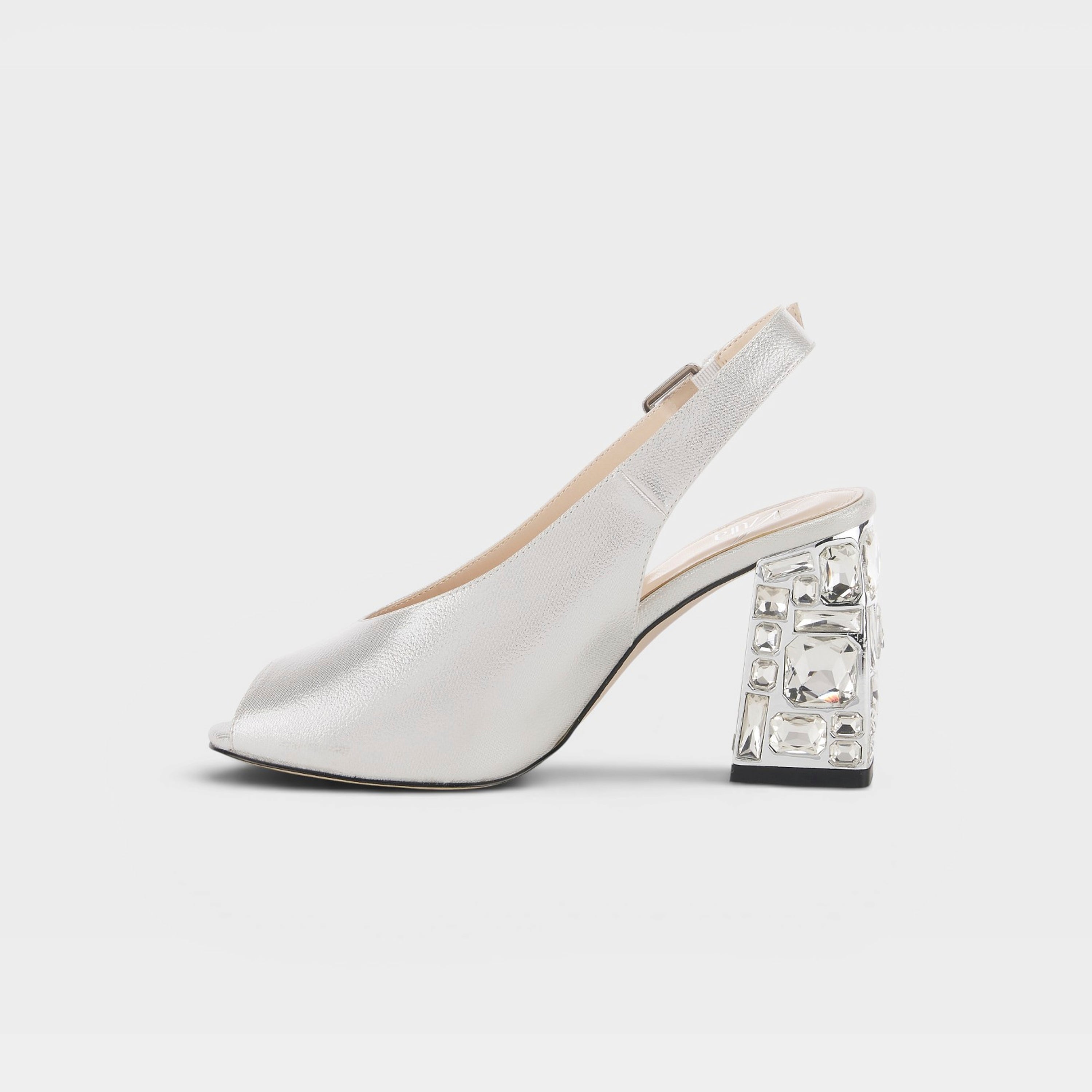 Azura Dazzley Silver Sandal