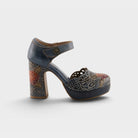 L'Artiste Debbihary Mary Jane shoes in Navy Multi, hero view