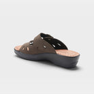 Flexus Decca Tan Nubuck Sandal