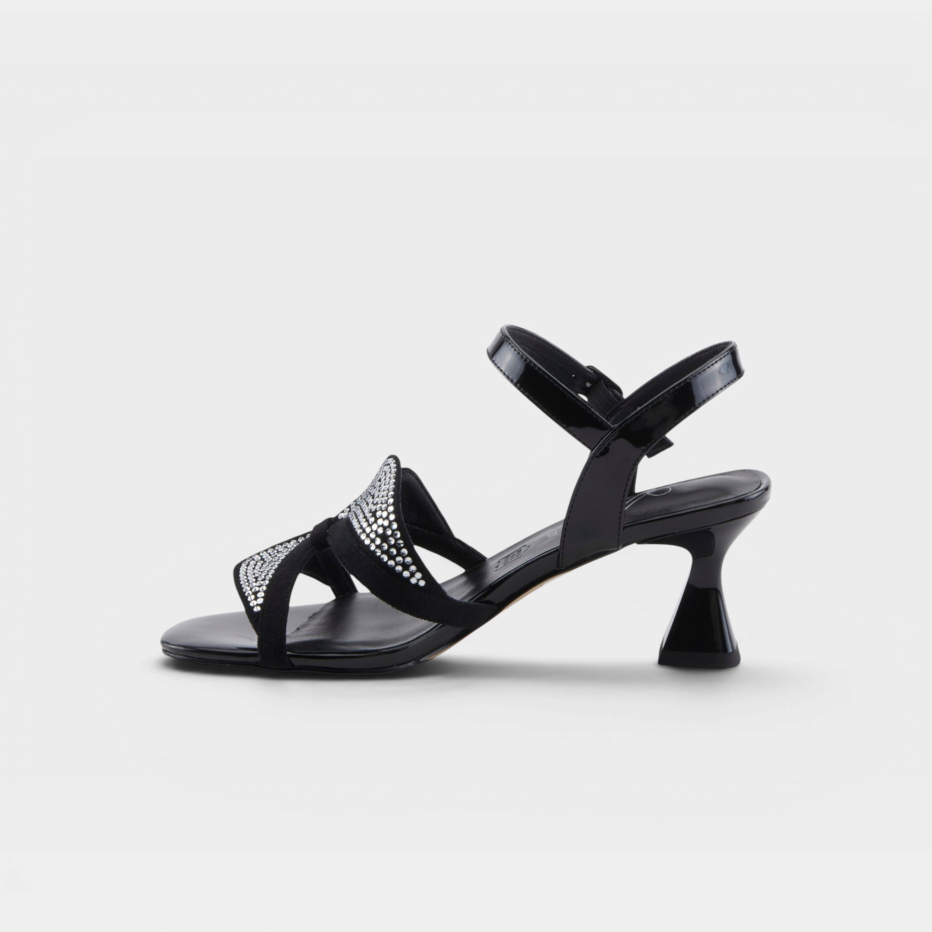 Azura Decorous Black Sandal