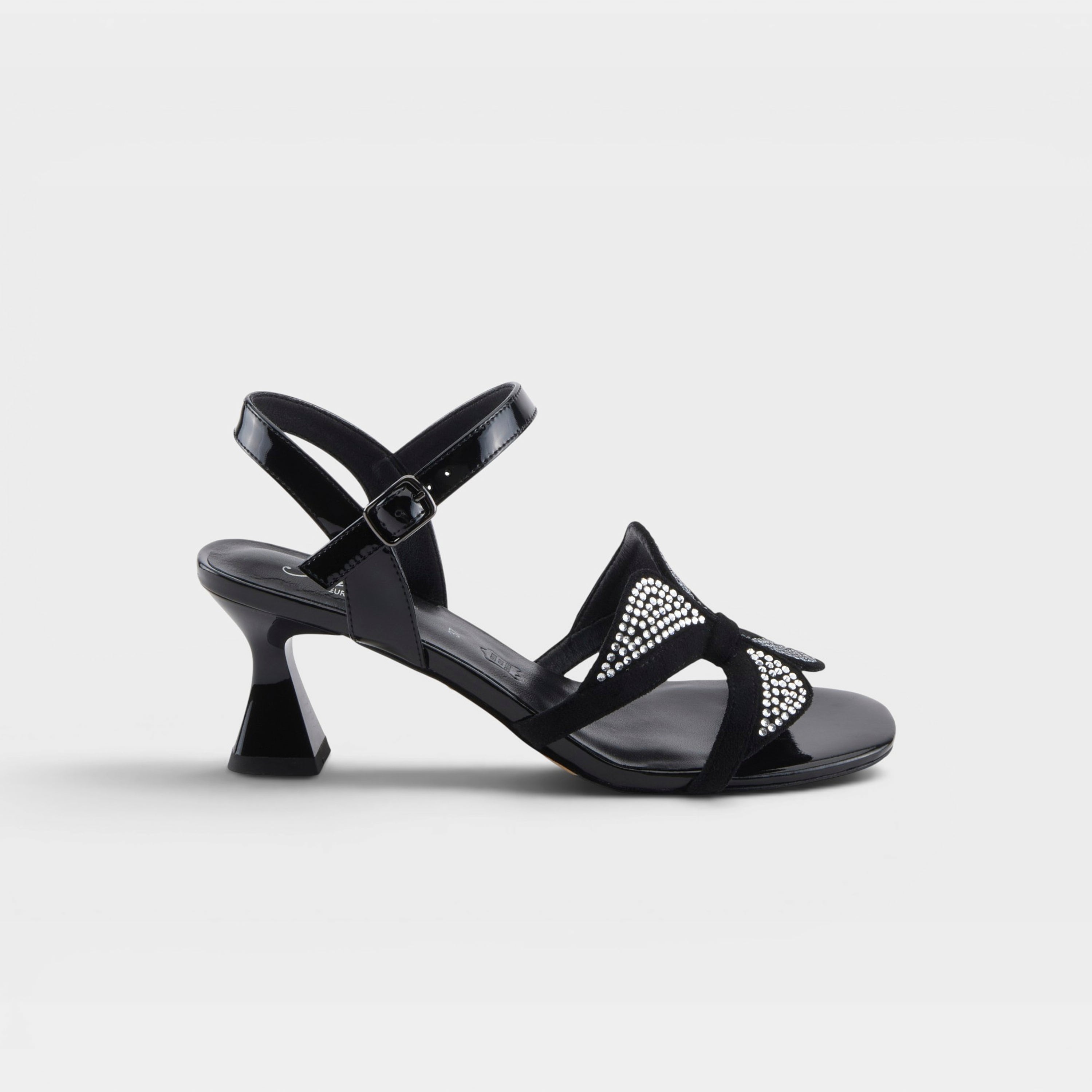 Azura Decorous Black Sandal