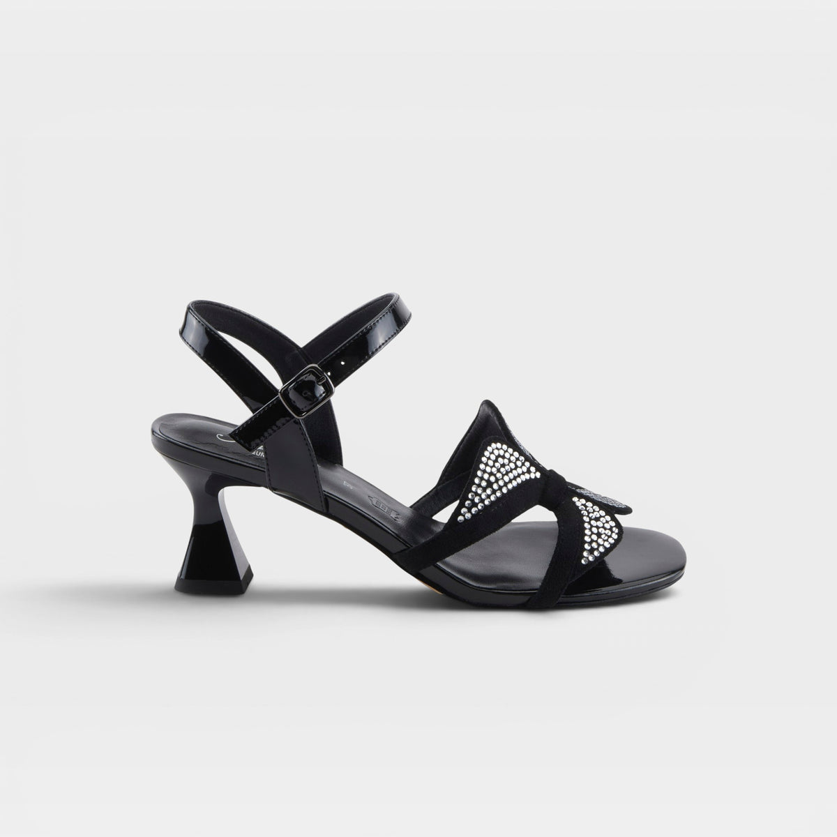 Azura Decorous Black Sandal