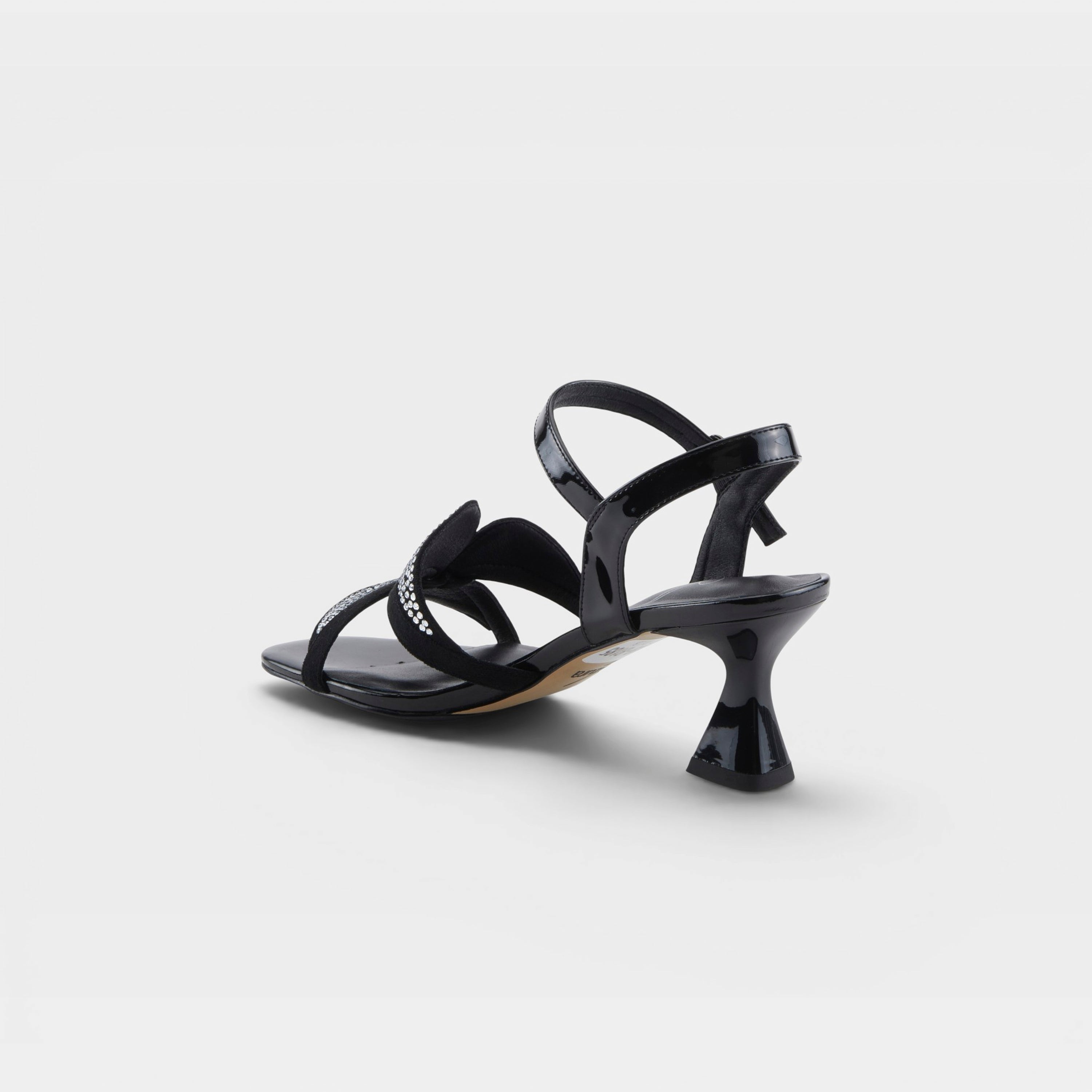 Azura Decorous Black Sandal