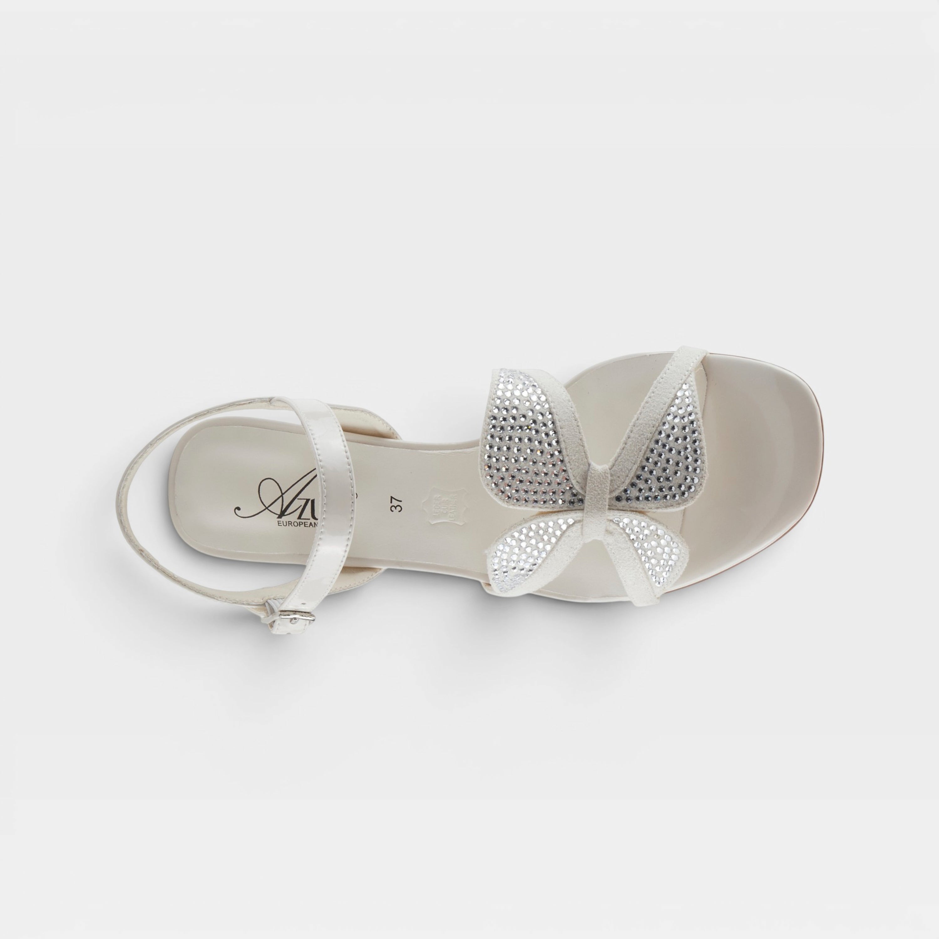 Azura Decorous Bone Sandal