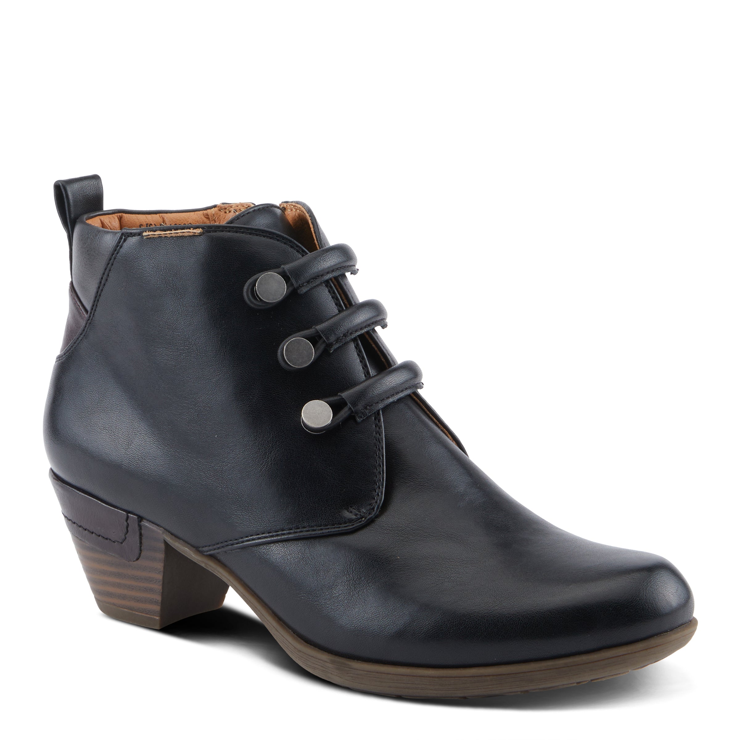 ショートブーツ・ブーティ STITCH-OUT LEATHER ANKLE BOOTS MM6 Maison Margiela stitch-out Leather Ankle Boots | Black