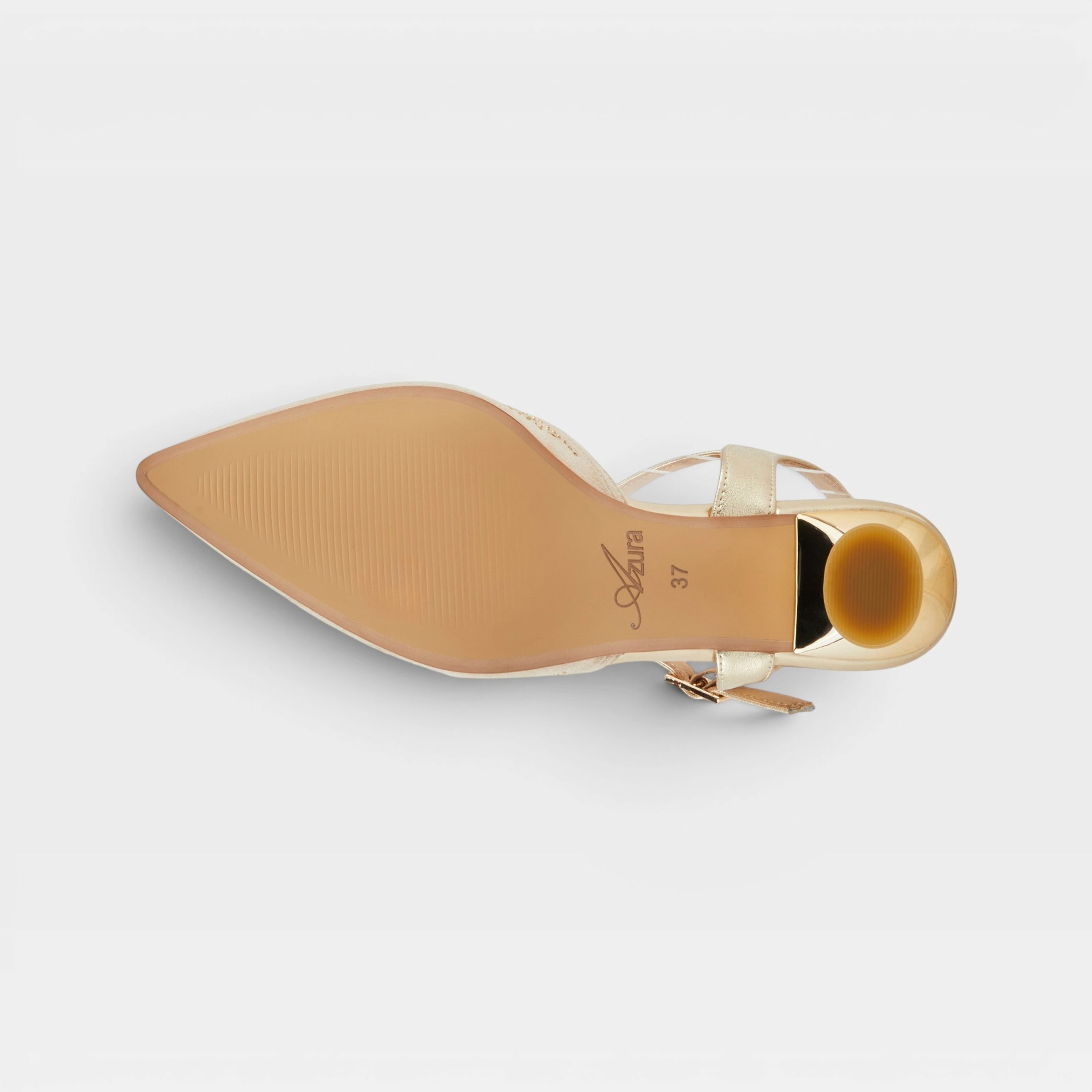 Azura Delicate Soft Gold Sandal