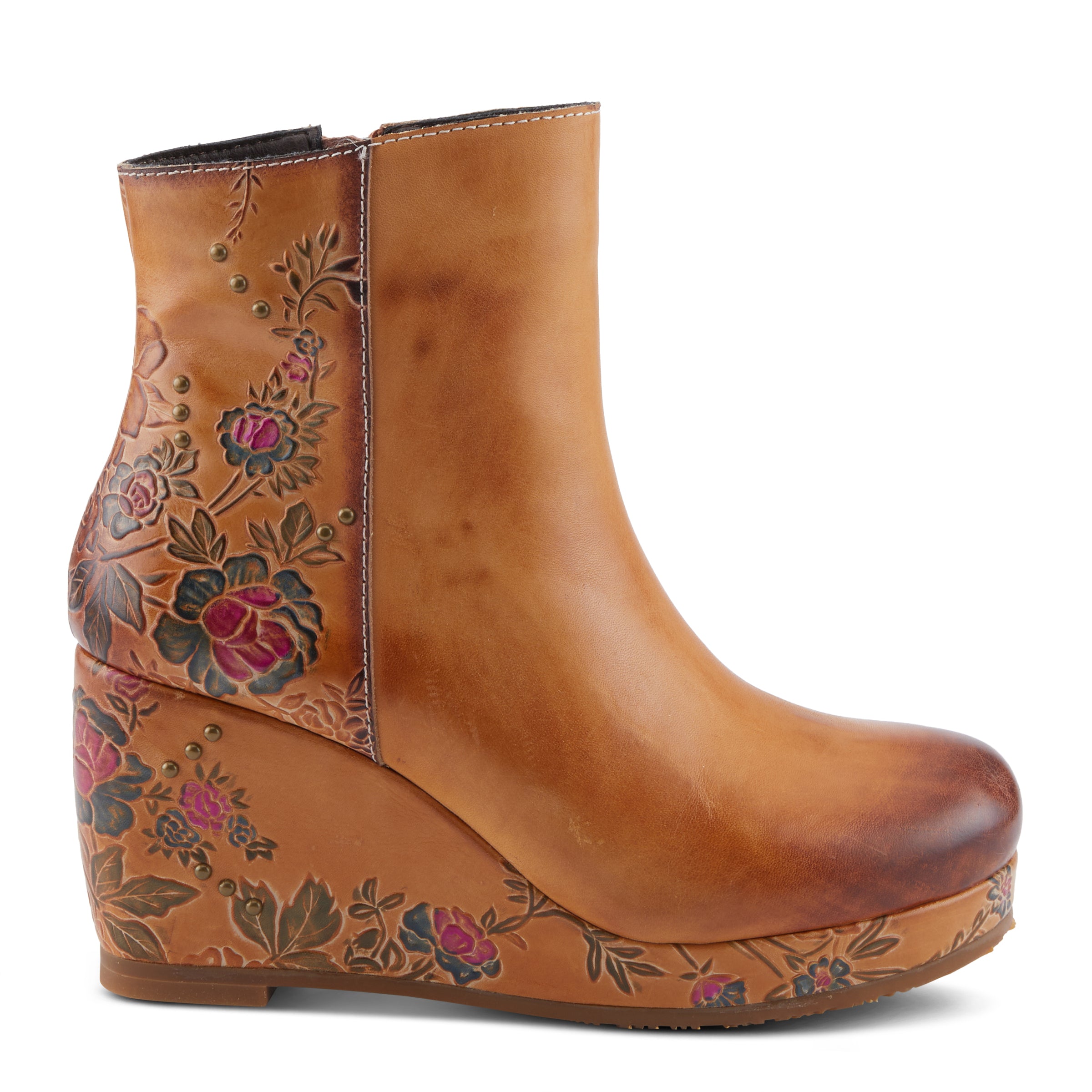 L'artiste Deliciosa Wedged Booties – Spring Step Shoes