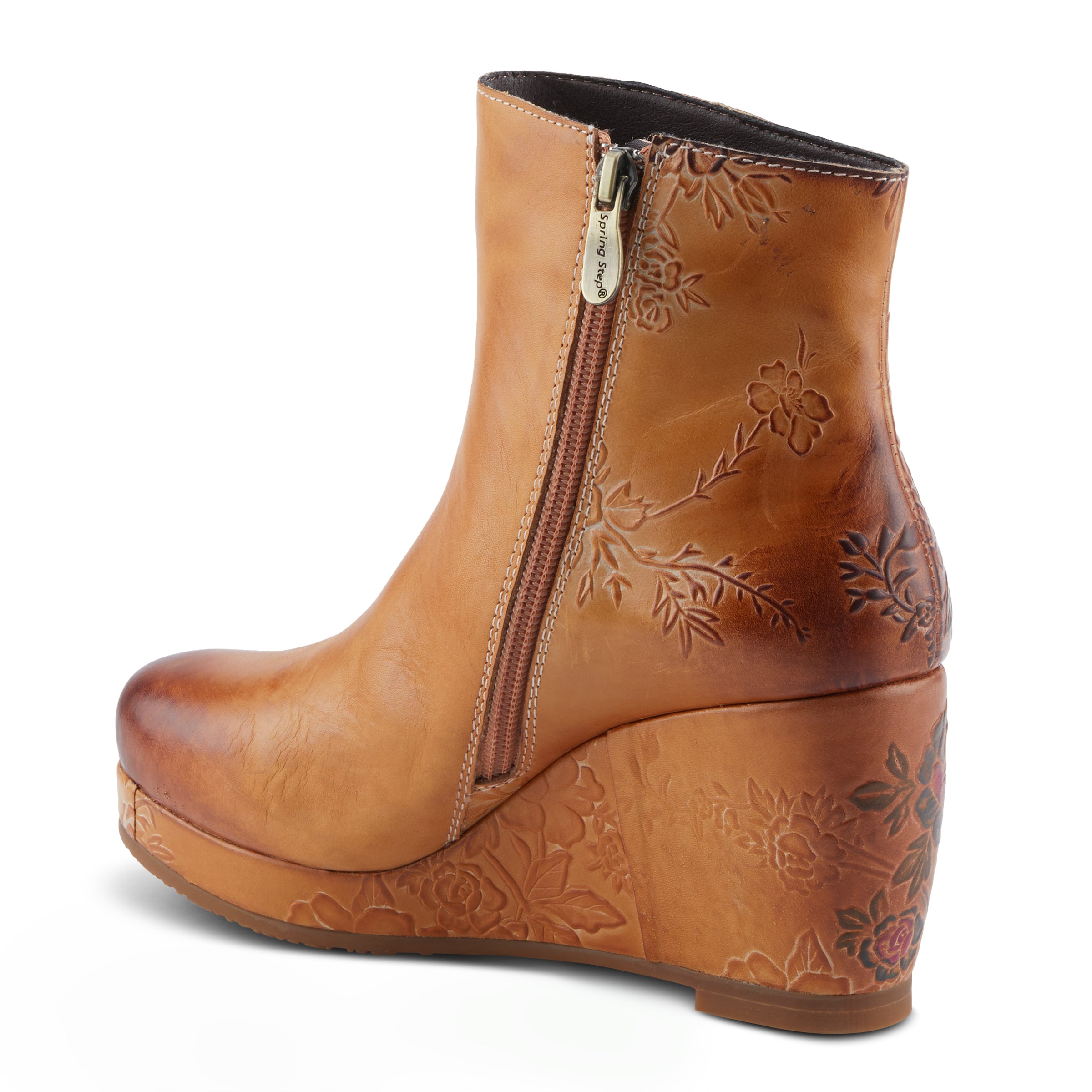 L'artiste Deliciosa Wedged Booties – Spring Step Shoes