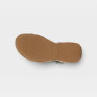 L'Artiste Delila sandals in Beige Multi, outsole view