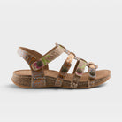 L'Artiste Delila sandals in Mango Multi, hero view