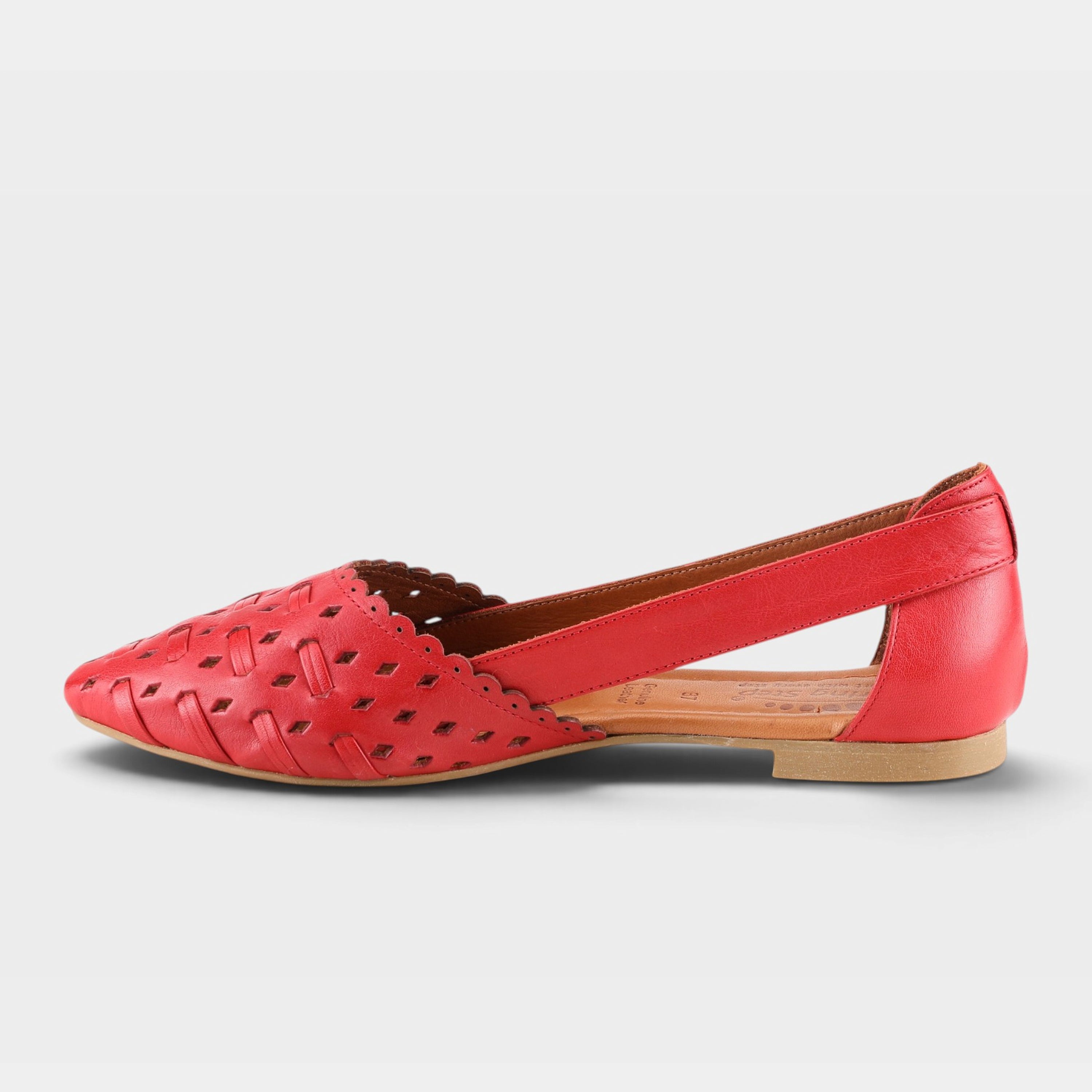 Spring Step Delorse Red Shoe