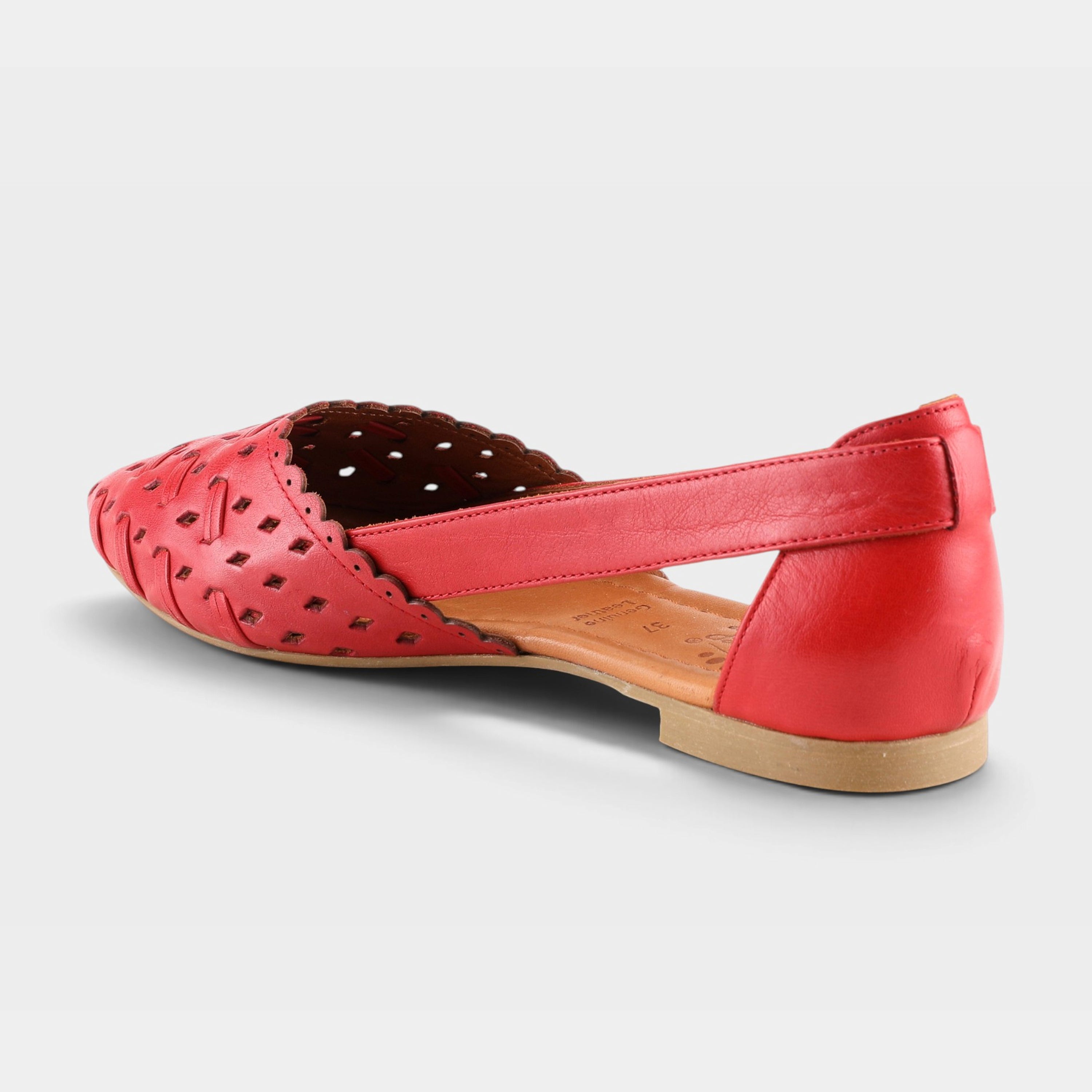 Spring Step Delorse Red Shoe