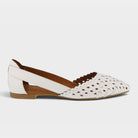 Spring Step Delorse White Shoe