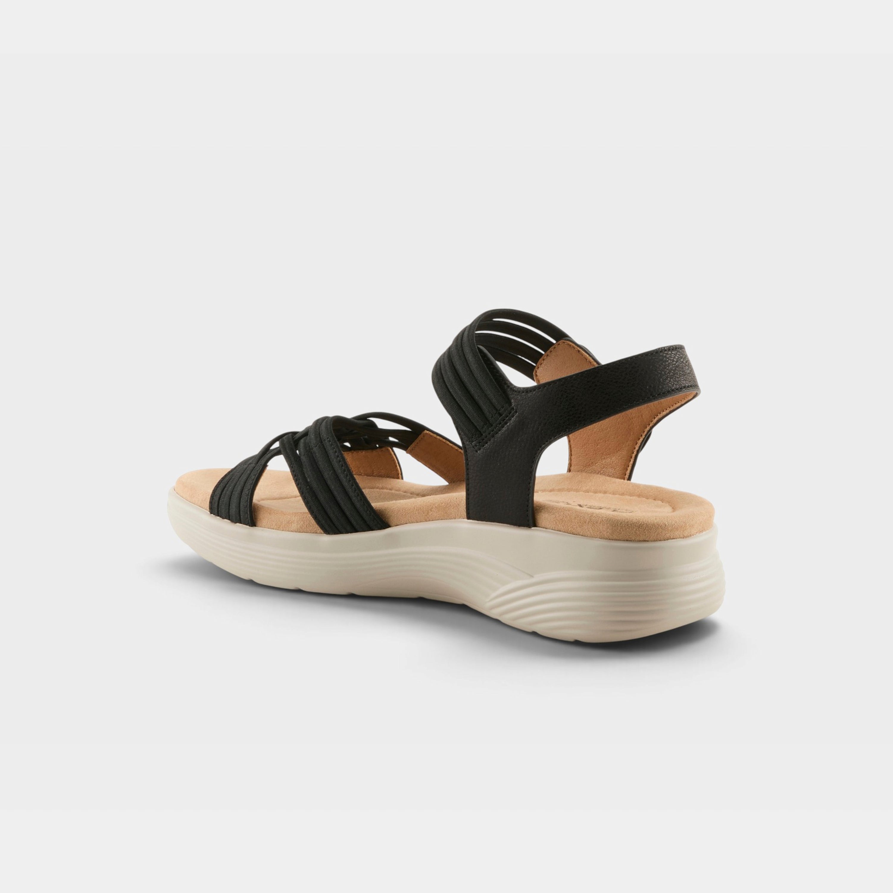Flexus Delosa Black Sandal