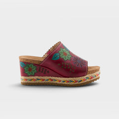L'Artiste Delraybeach Wedge Heel Sandals - Spring Step Shoes