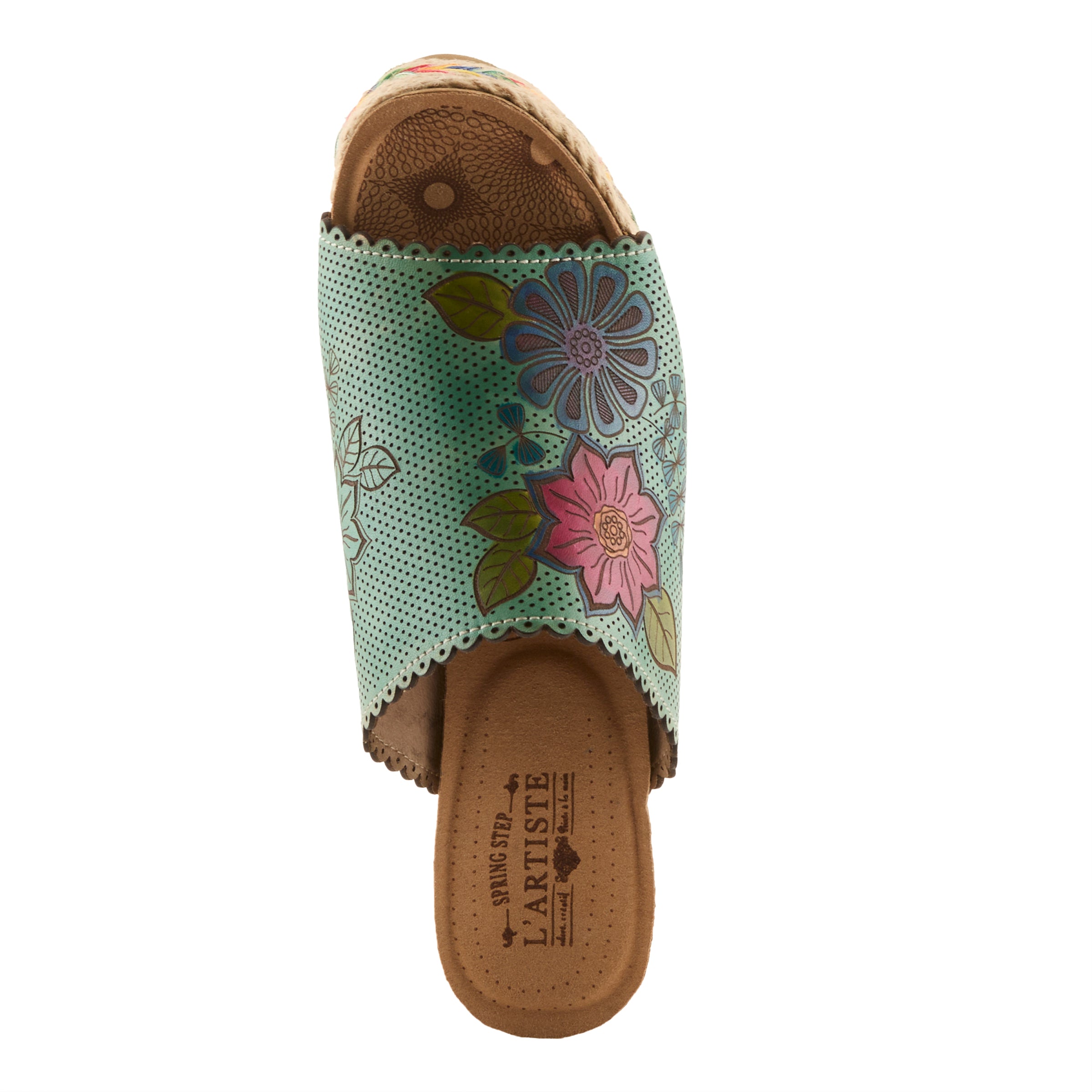 L'Artiste Delraybeach Wedge Heel Sandals - Spring Step Shoes