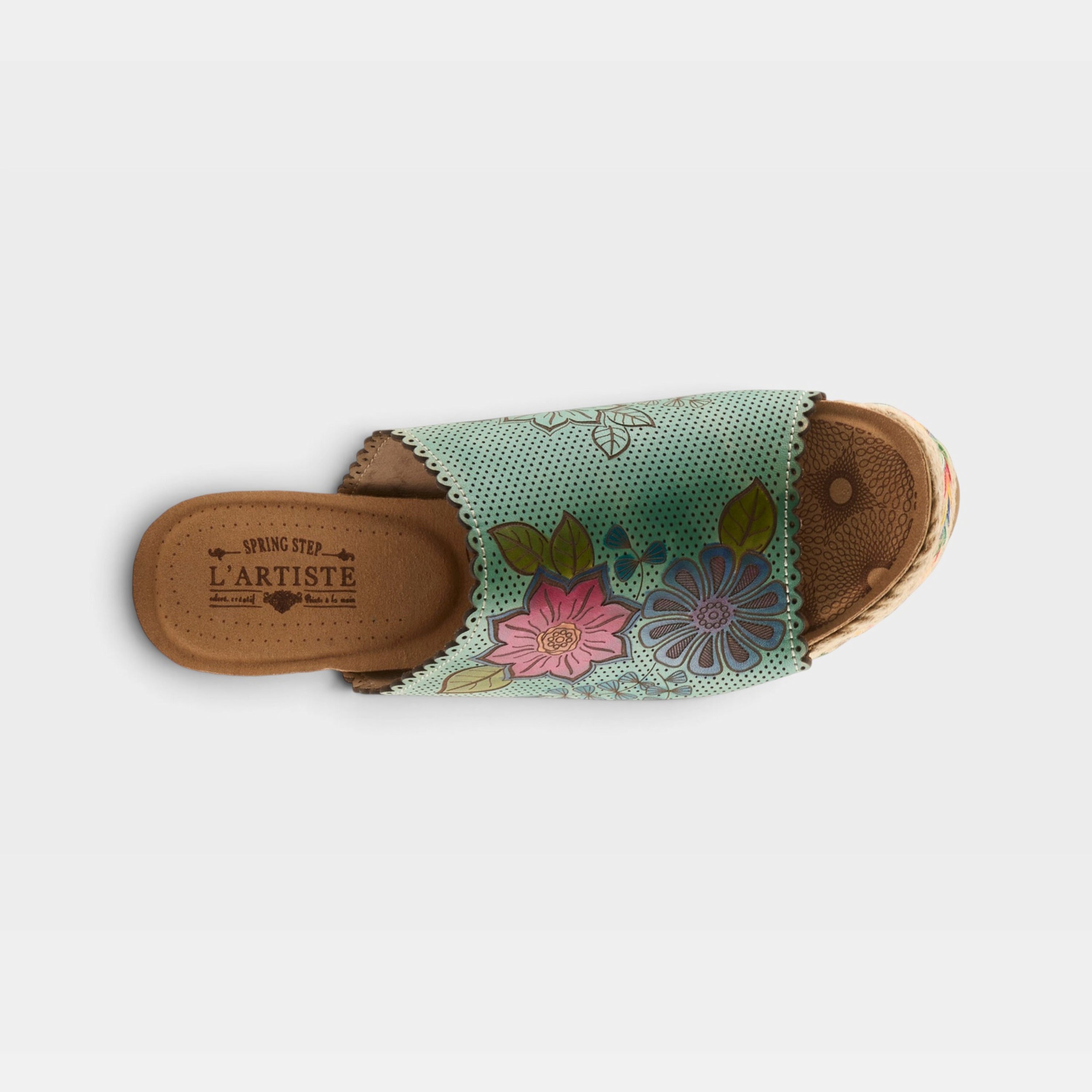 L'Artiste Delraybeach Wedge Heel Sandals - Spring Step Shoes