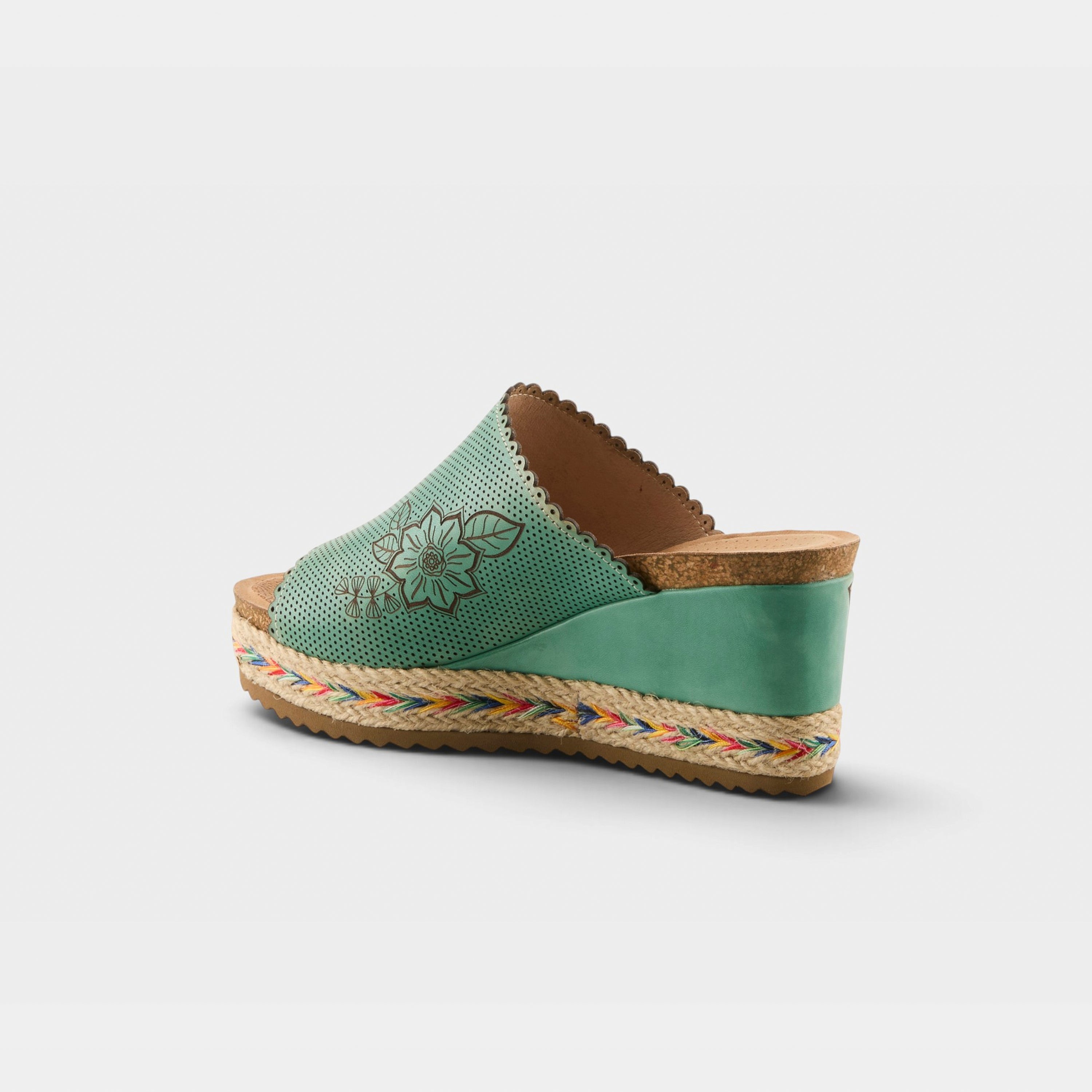 L'Artiste Delraybeach Wedge Heel Sandals - Spring Step Shoes