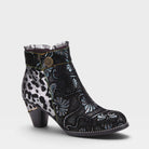 L'Artiste DESSA BOOTIE in BLACK MULTI, front view