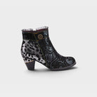 L'Artiste Dessa bootie in Black Multi, hero view