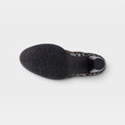 L'Artiste Dessa bootie in Black Multi, outsole view