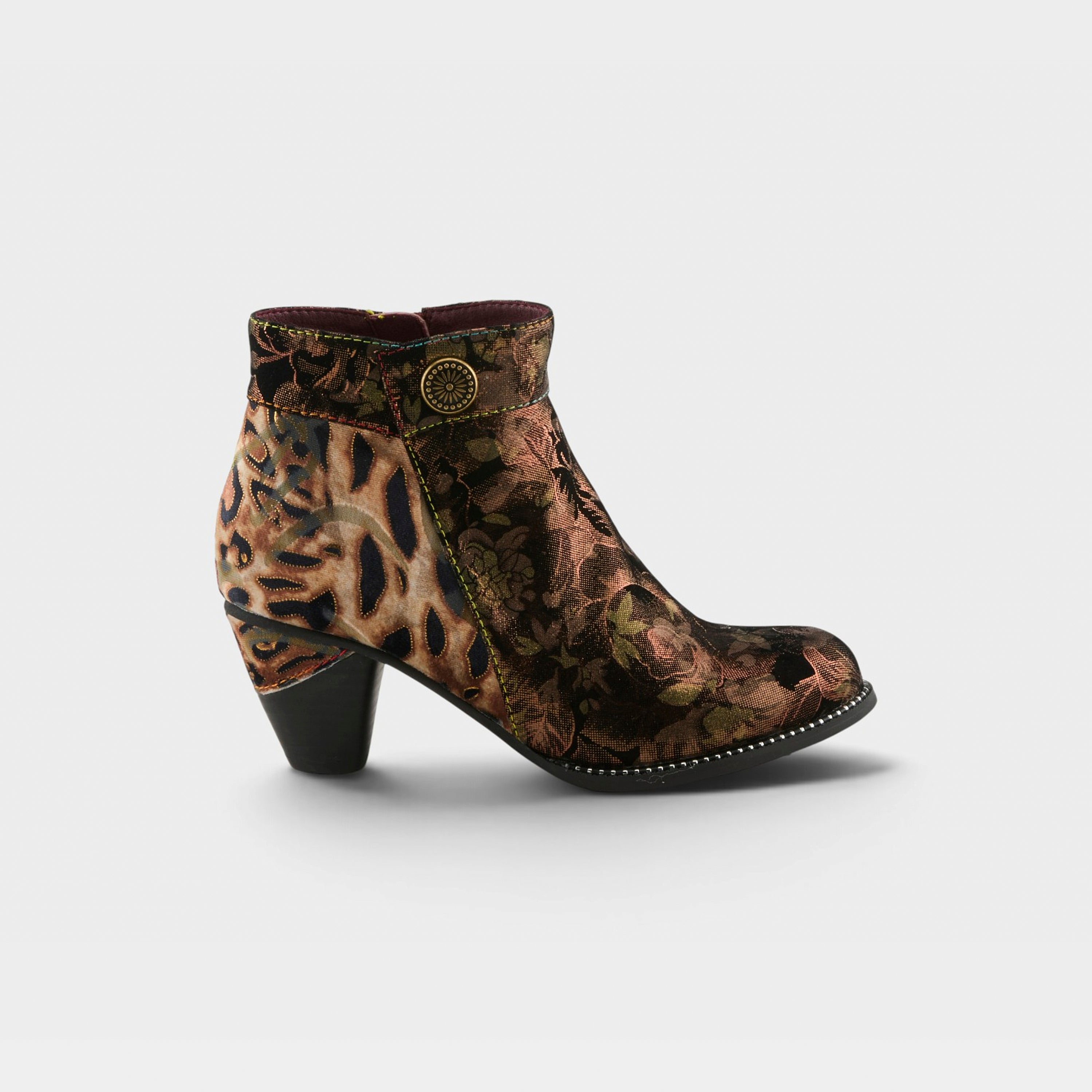 L'Artiste Dessalynn boots in Bronze Multi, hero view