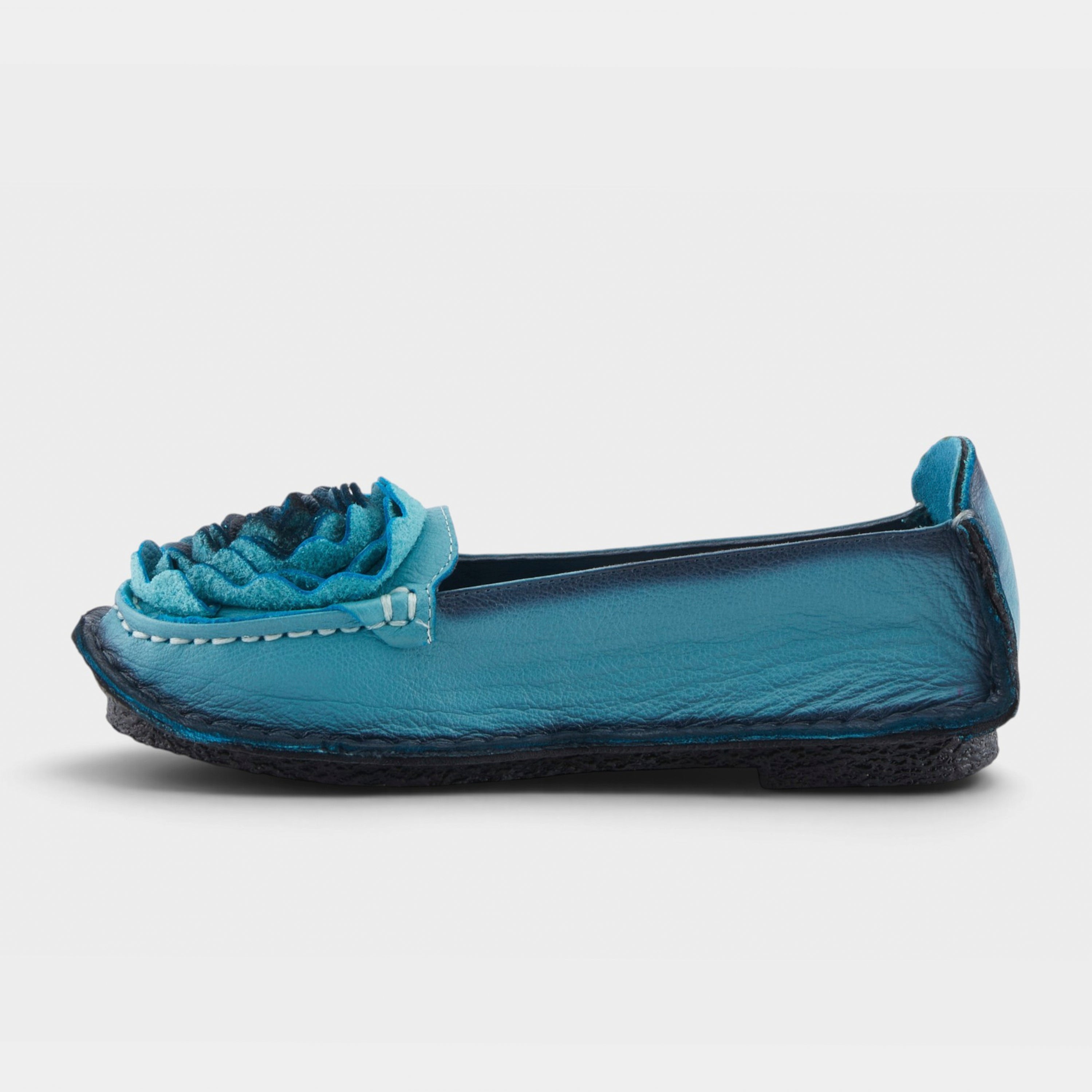 L'Artiste Dezi slip-on shoes in Blue, side view