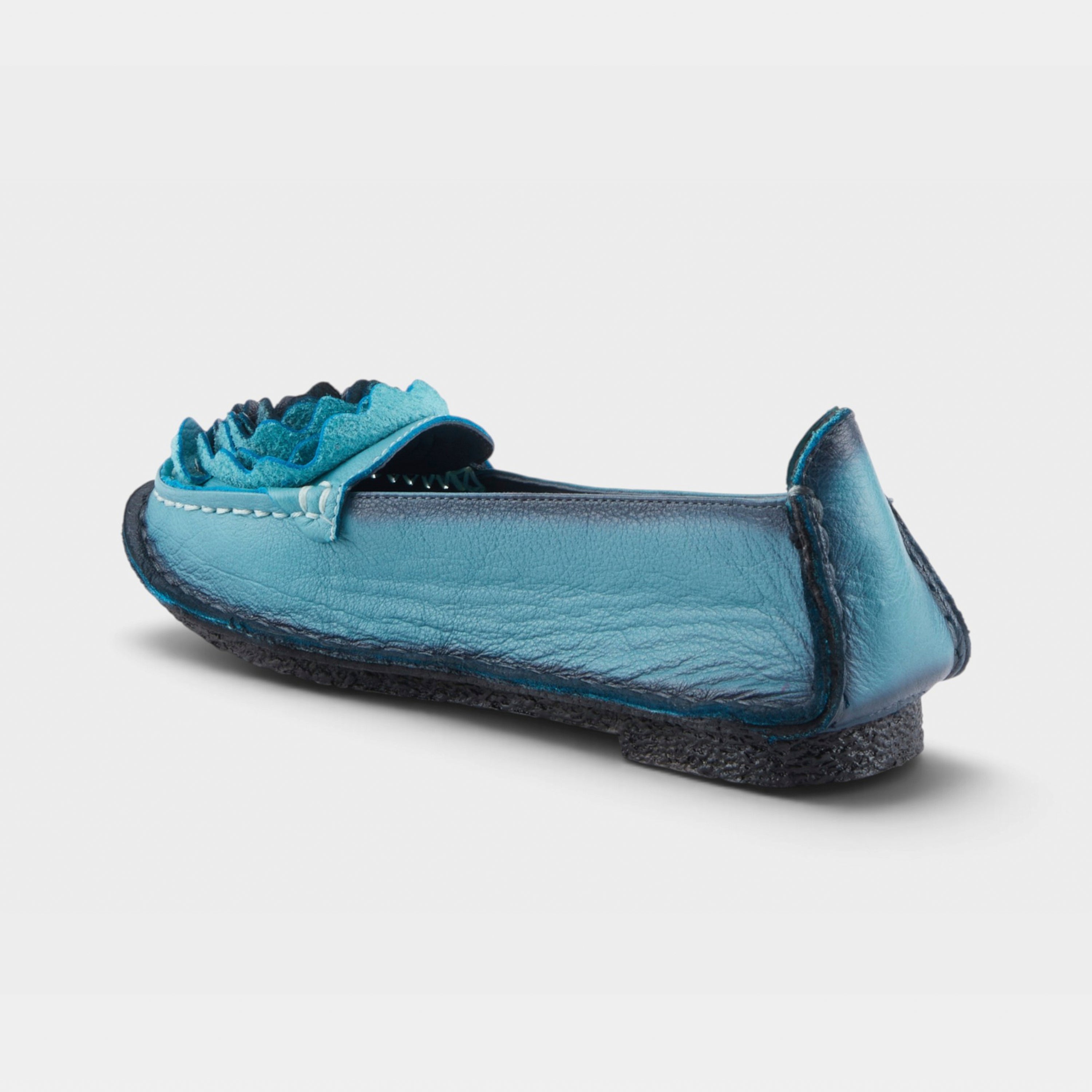 L'Artiste Dezi slip-on shoes in Blue, alternate angle view