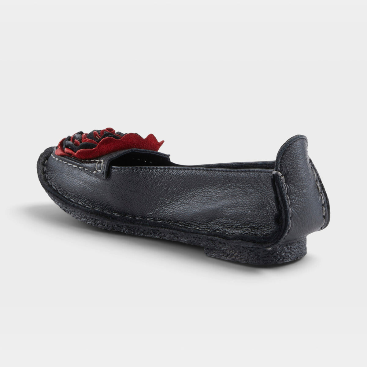 L'Artiste Dezi slip-on shoes in Black Multi, alternate angle view