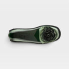 L'Artiste Dezi slip-on shoes in Green, top view