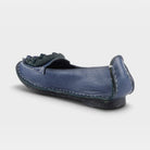 L'Artiste Dezi slip-on shoes in Navy, alternate angle view