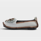 L'Artiste Dezi slip-on shoes in Natural, side view