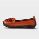 L'Artiste Dezi slip-on shoes in Orange, side view
