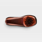 L'Artiste Dezi slip-on shoes in Orange, top view