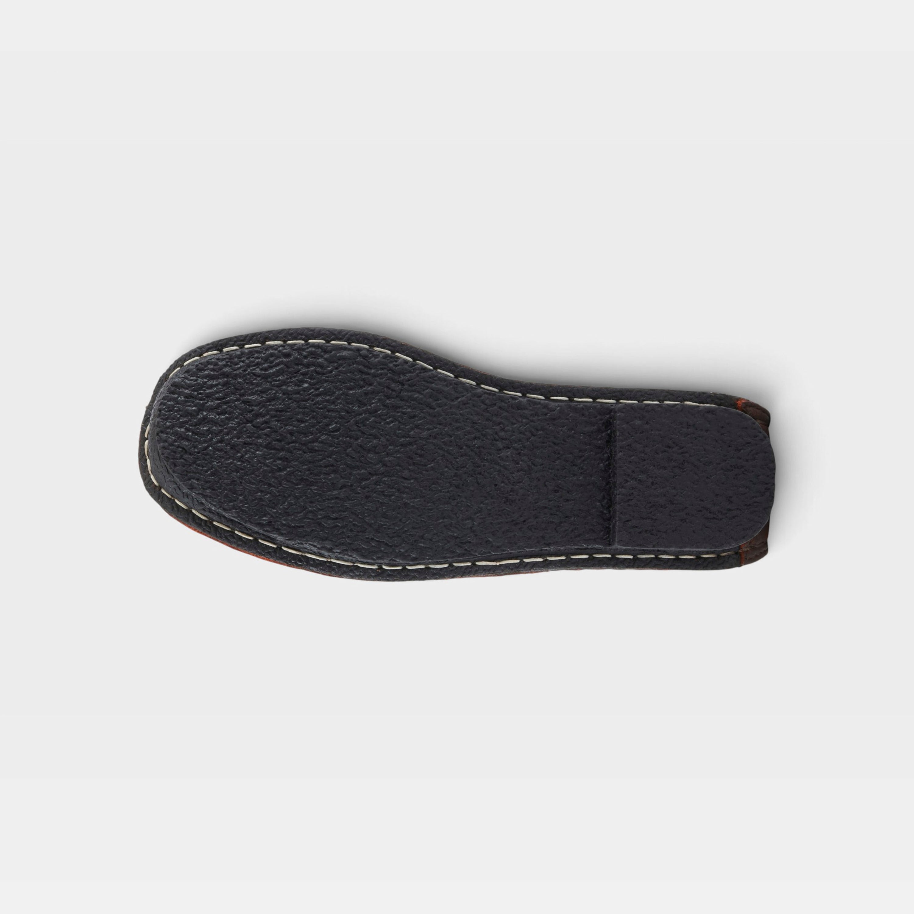 L'Artiste Dezi slip-on shoes in Orange, outsole view