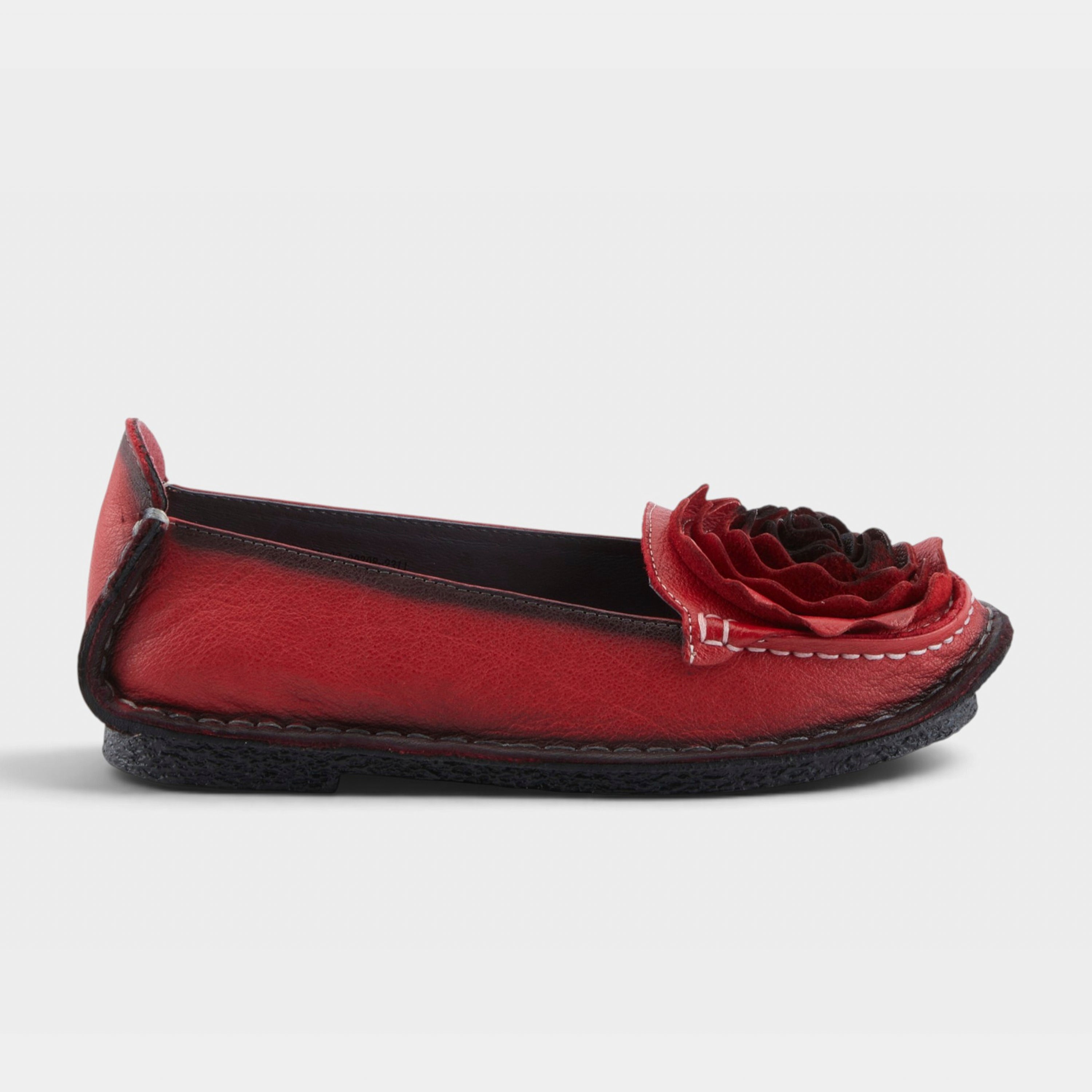 L'Artiste Dezi slip-on shoes in Red, hero view