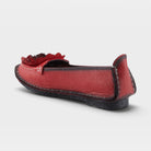 L'Artiste Dezi slip-on shoes in Red, alternate angle view