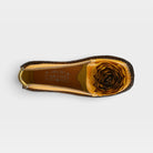 L'Artiste Dezi slip-on shoes in Yellow, top view