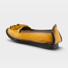 L'Artiste Dezi slip-on shoes in Yellow, alternate angle view