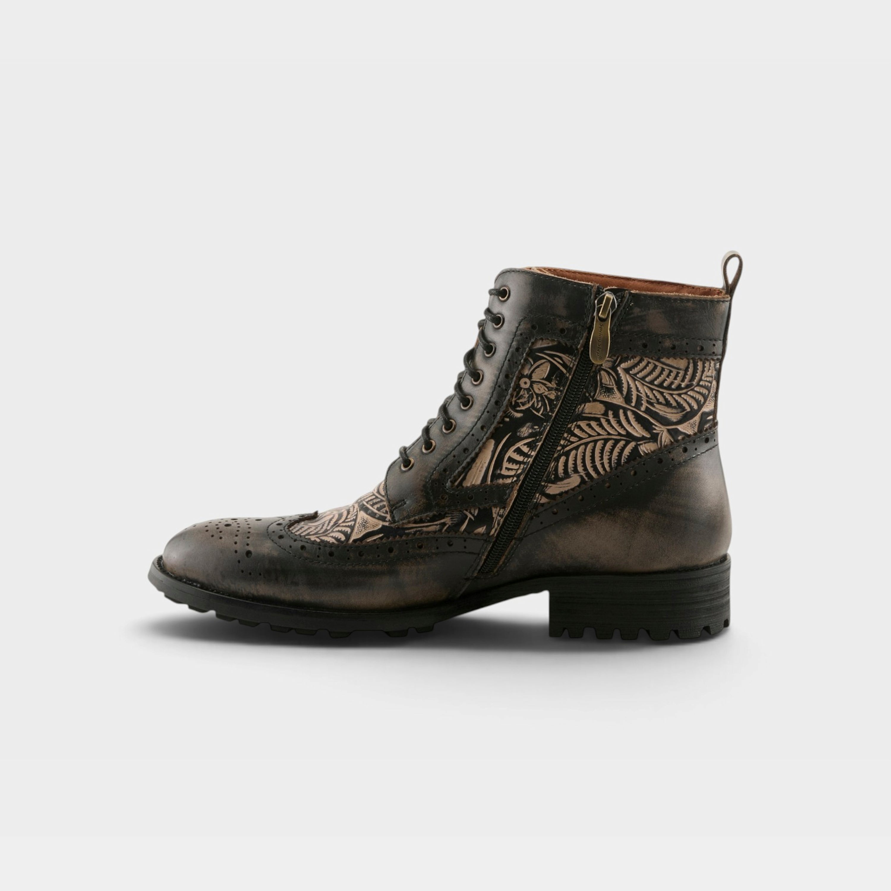 L'Artiste Men Digginit Black Multi Boot