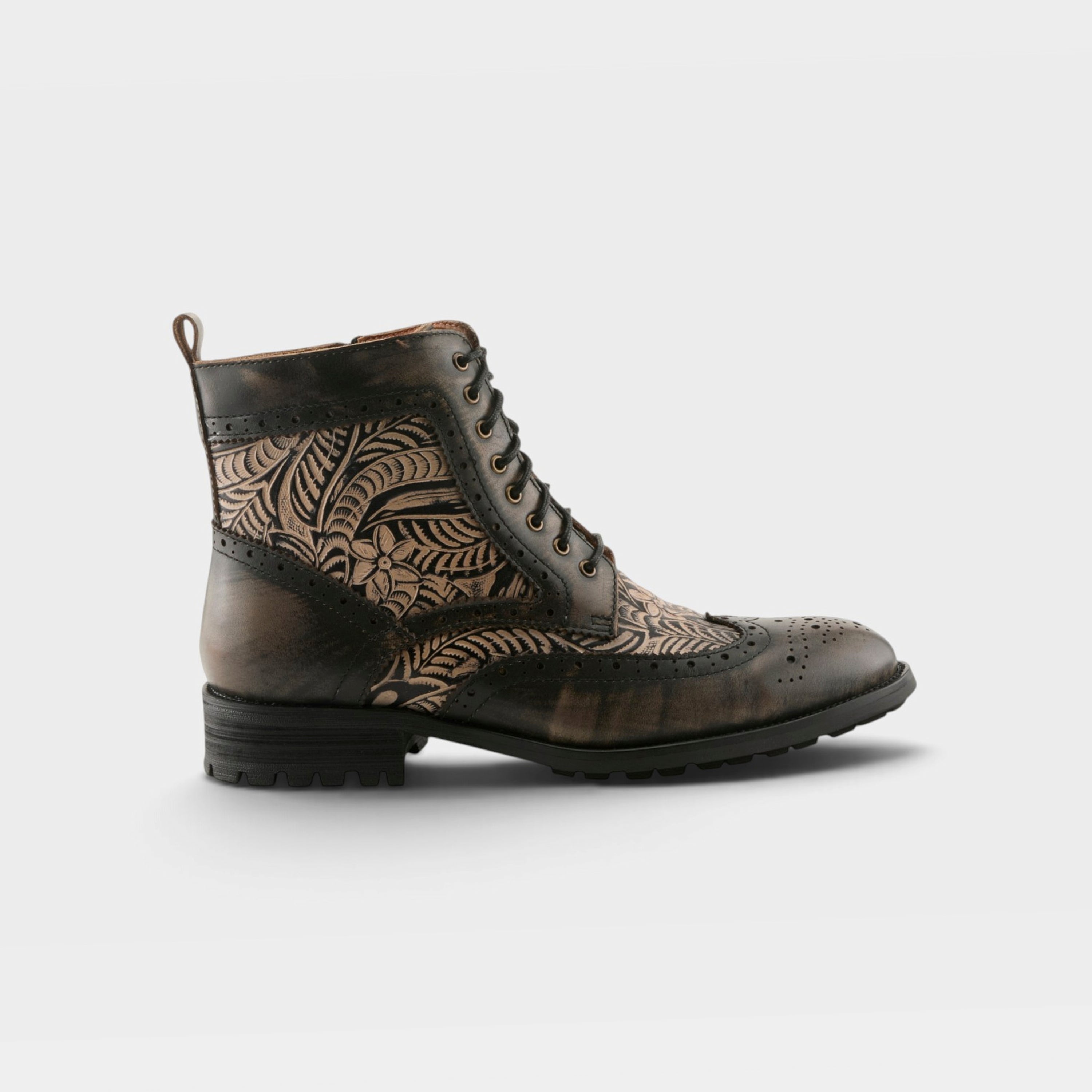 L'Artiste Men Digginit Black Multi Boot