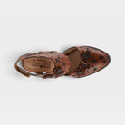 L'Artiste Distinction shooties in Camel, top view