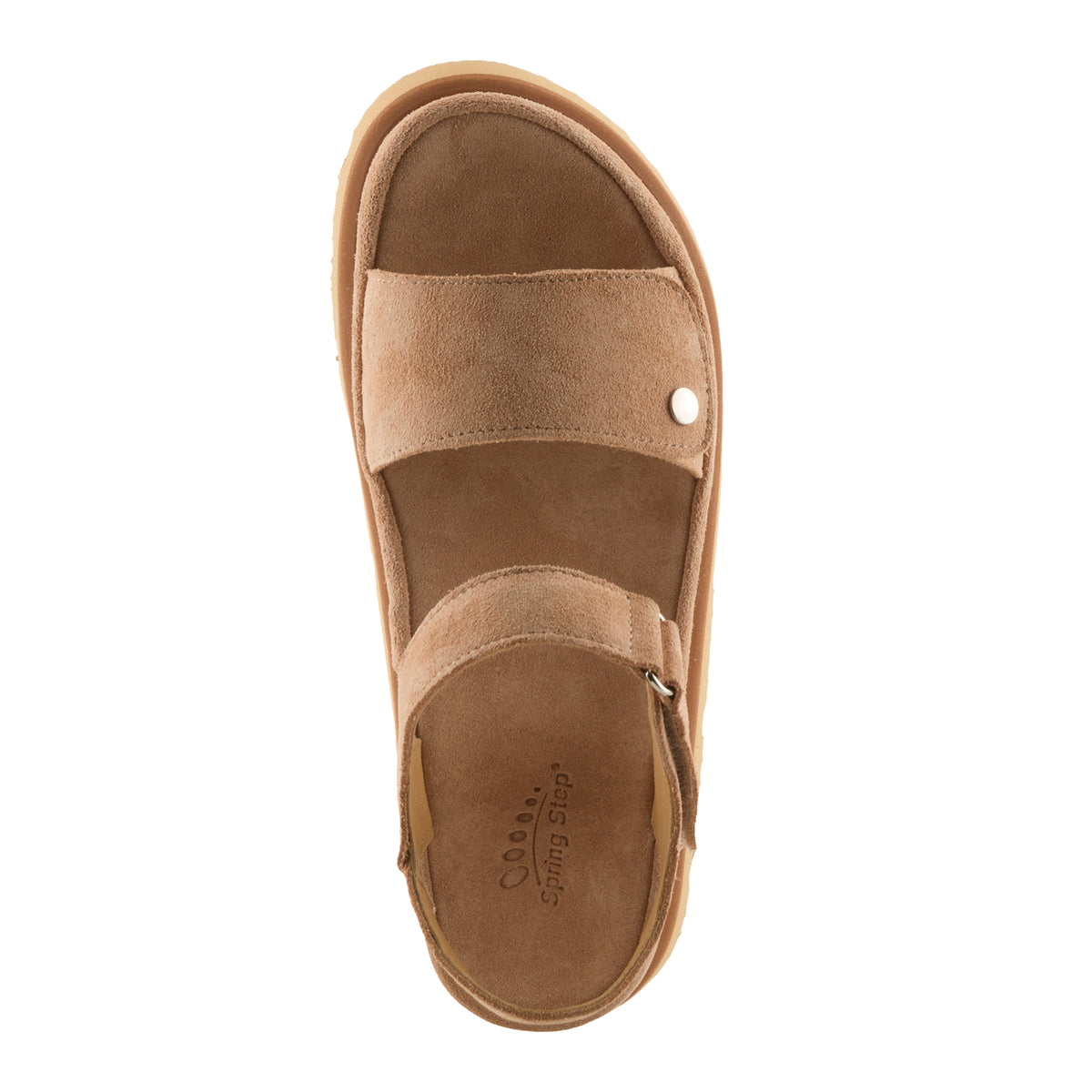 Spring Step SPRING STEP DIXIEMAE SANDALS sandal in navy suede with comfortable everyday design