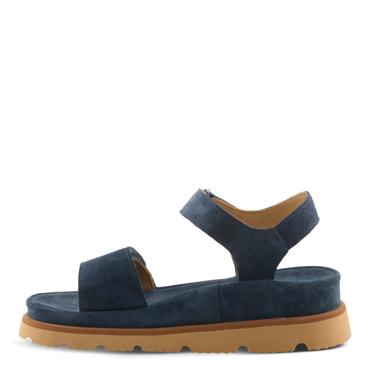 Spring Step SPRING STEP DIXIEMAE SANDALS sandal in orange suede with comfortable everyday design