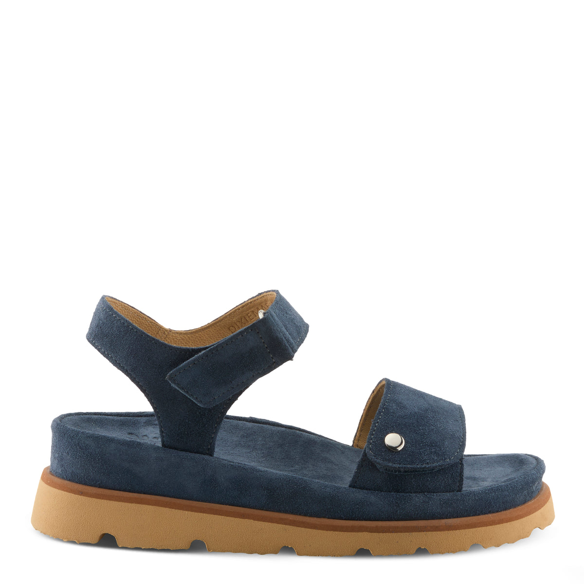 Spring Step SPRING STEP DIXIEMAE SANDALS sandal in orange suede with comfortable everyday design