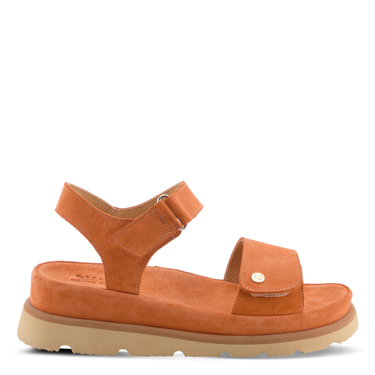 Spring Step SPRING STEP DIXIEMAE SANDALS sandal in blush suede with comfortable everyday design